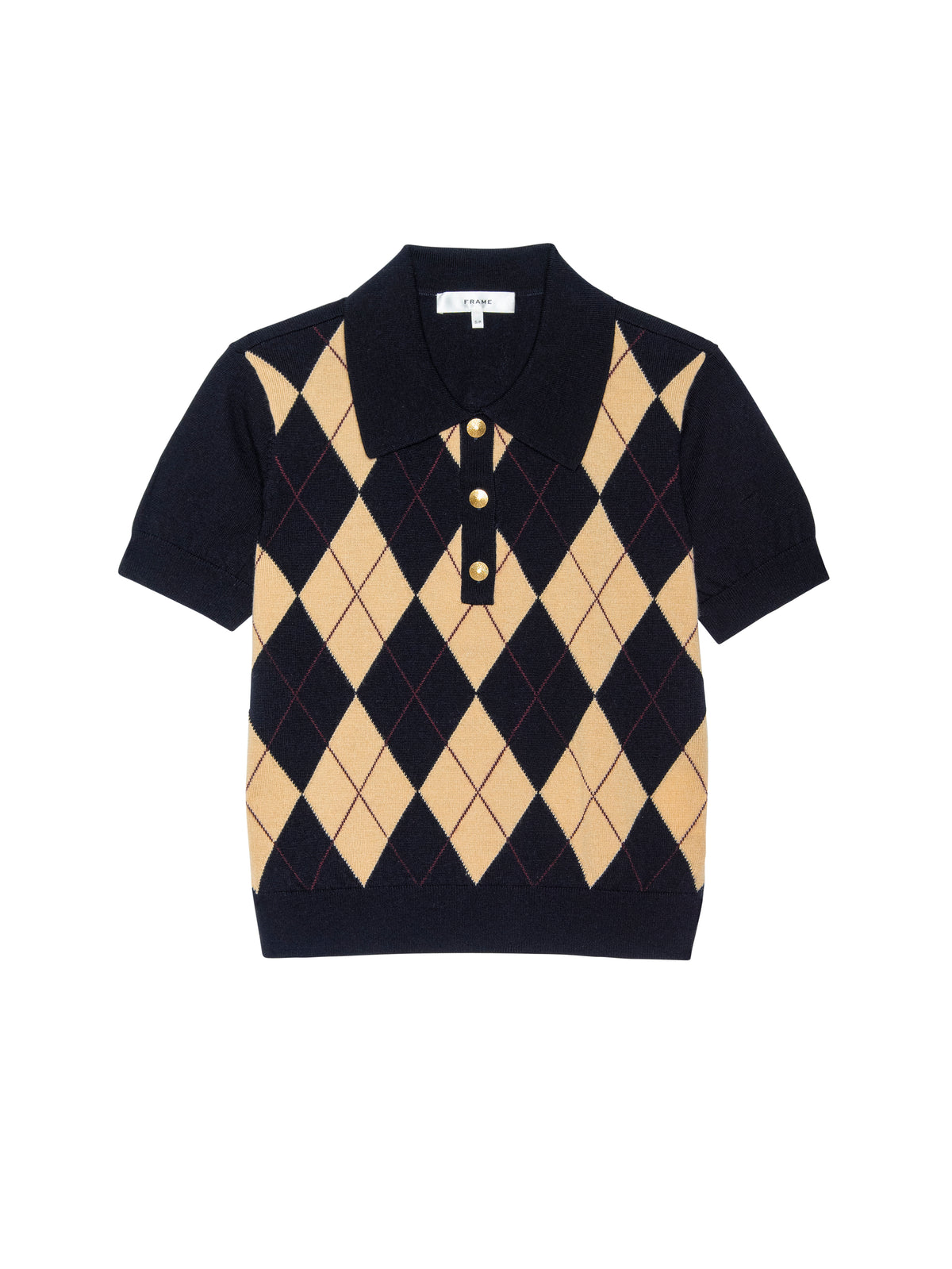 THE ARGYLE S/S POLONAVY MULTI