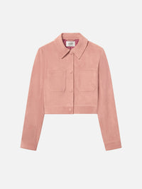 THE SMALL SUEDE JACKETFLAMINGO