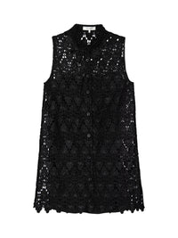 THE DECO LACE DRESSBLACK