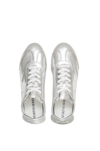 Metallic Leather Ms Astra - Argent