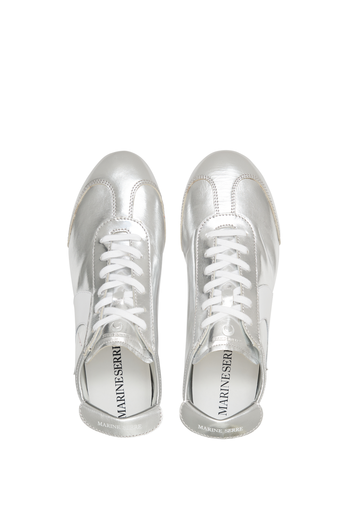 Metallic Leather Ms Astra - Argent