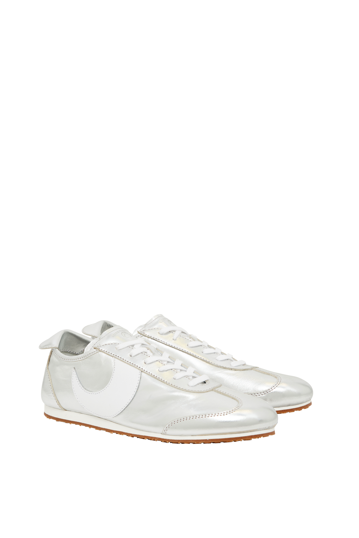 Metallic Leather Ms Astra - Argent