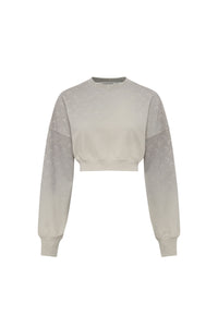 Sweatshirt court Moon - Gris