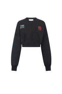 Pull en coton Upcyclé - Black