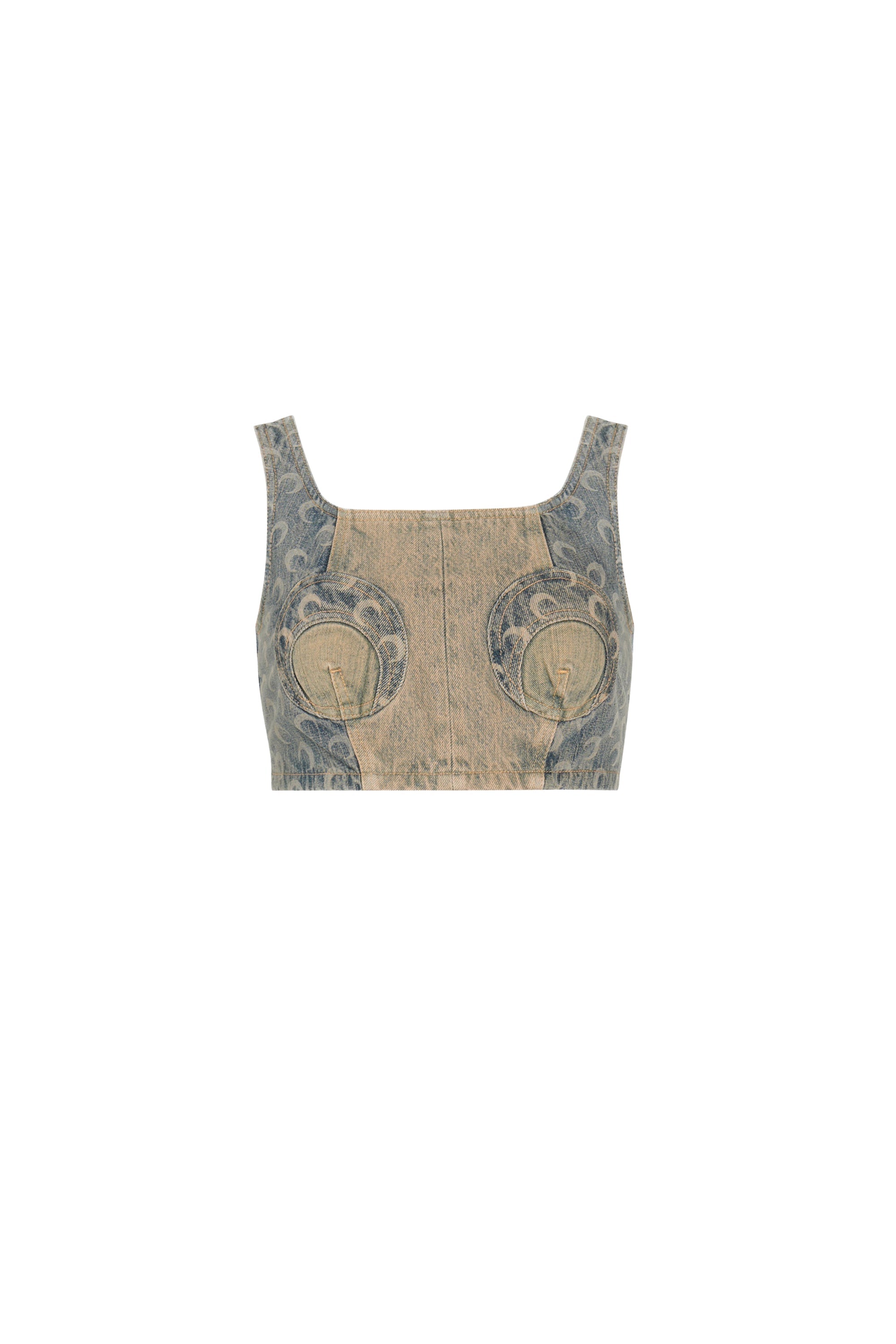 PRIX MARQUE : 170€_Grey Denim Top - Grey Denim