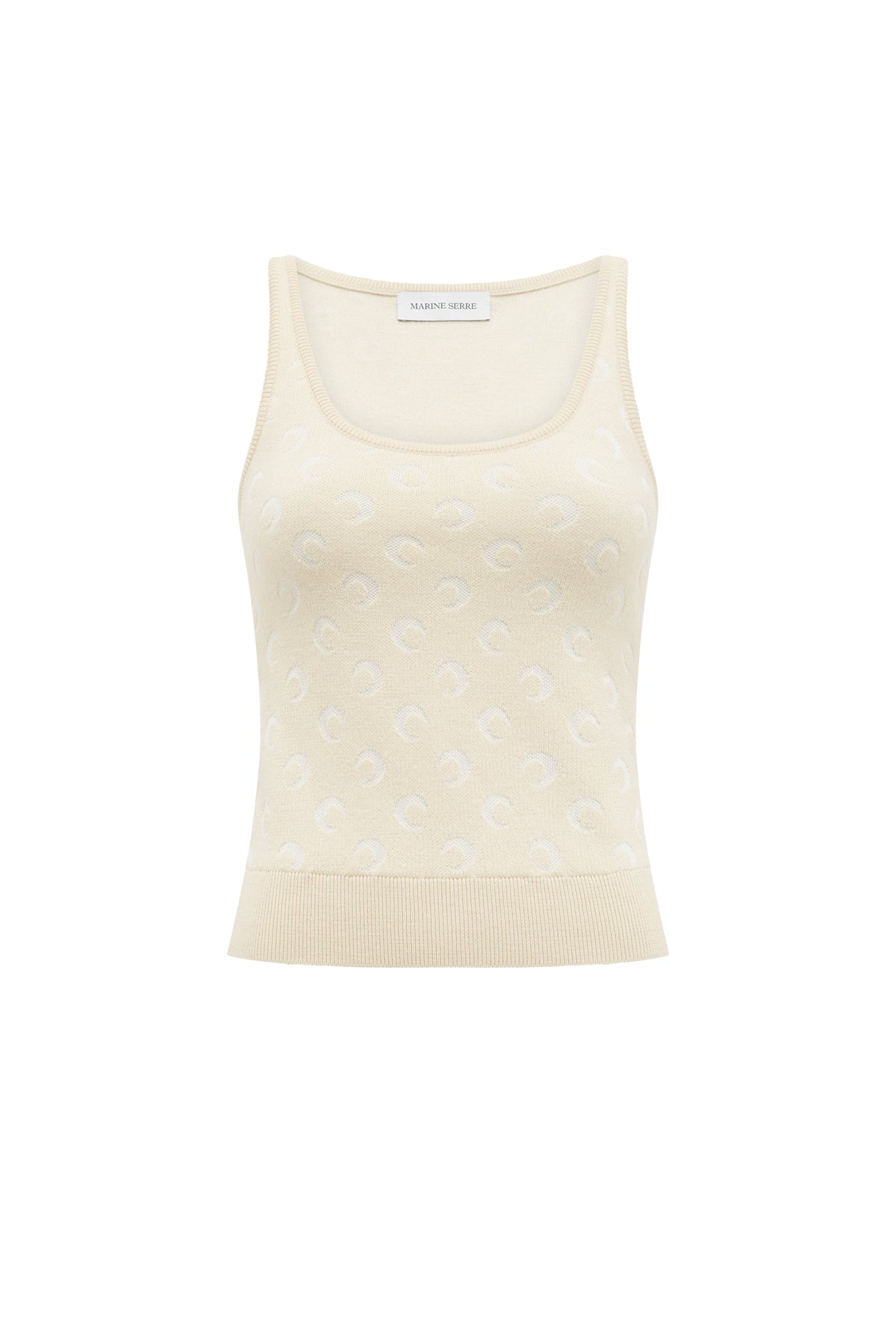 Top Moon en laine - White Off White