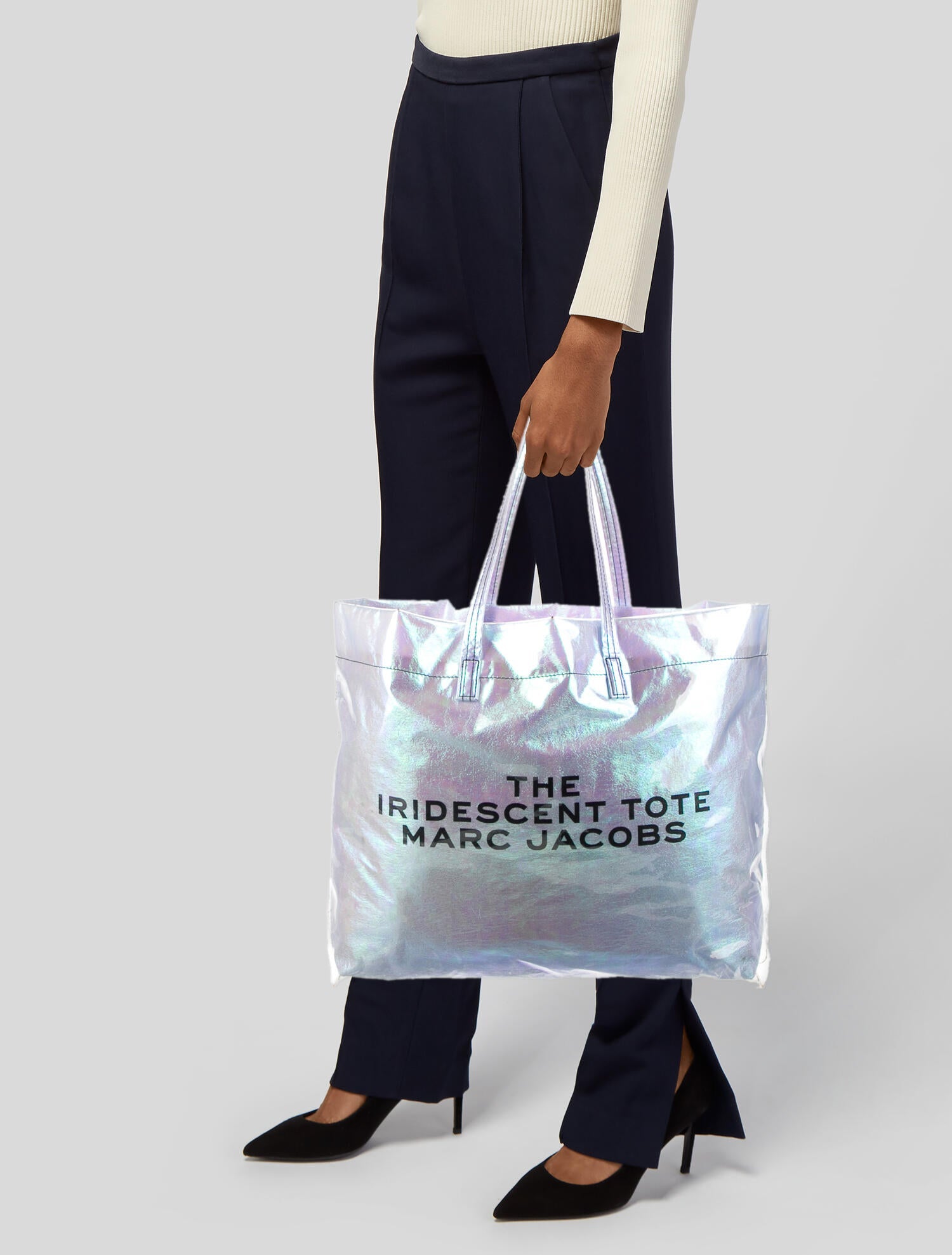 PAS INFO   Sac cabas The Iridescent Tote - Blue Ice Multicolor