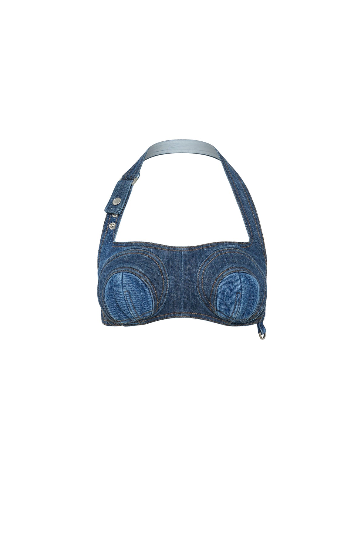 Soutien-gorge en denim - Navy