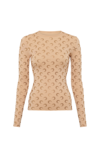 Regenerated Aom Jersey Long Sleeves Seco - Camel
