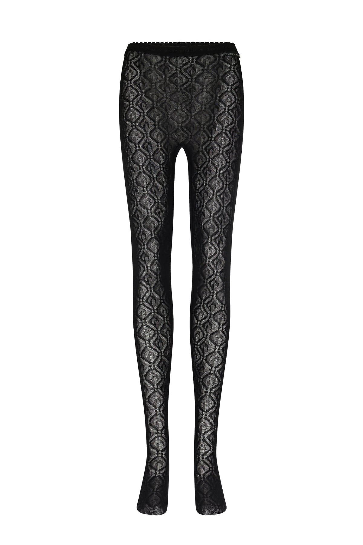 Collants Moon en mesh - Black