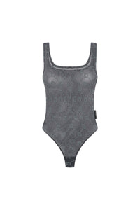 Body en mesh - Gris