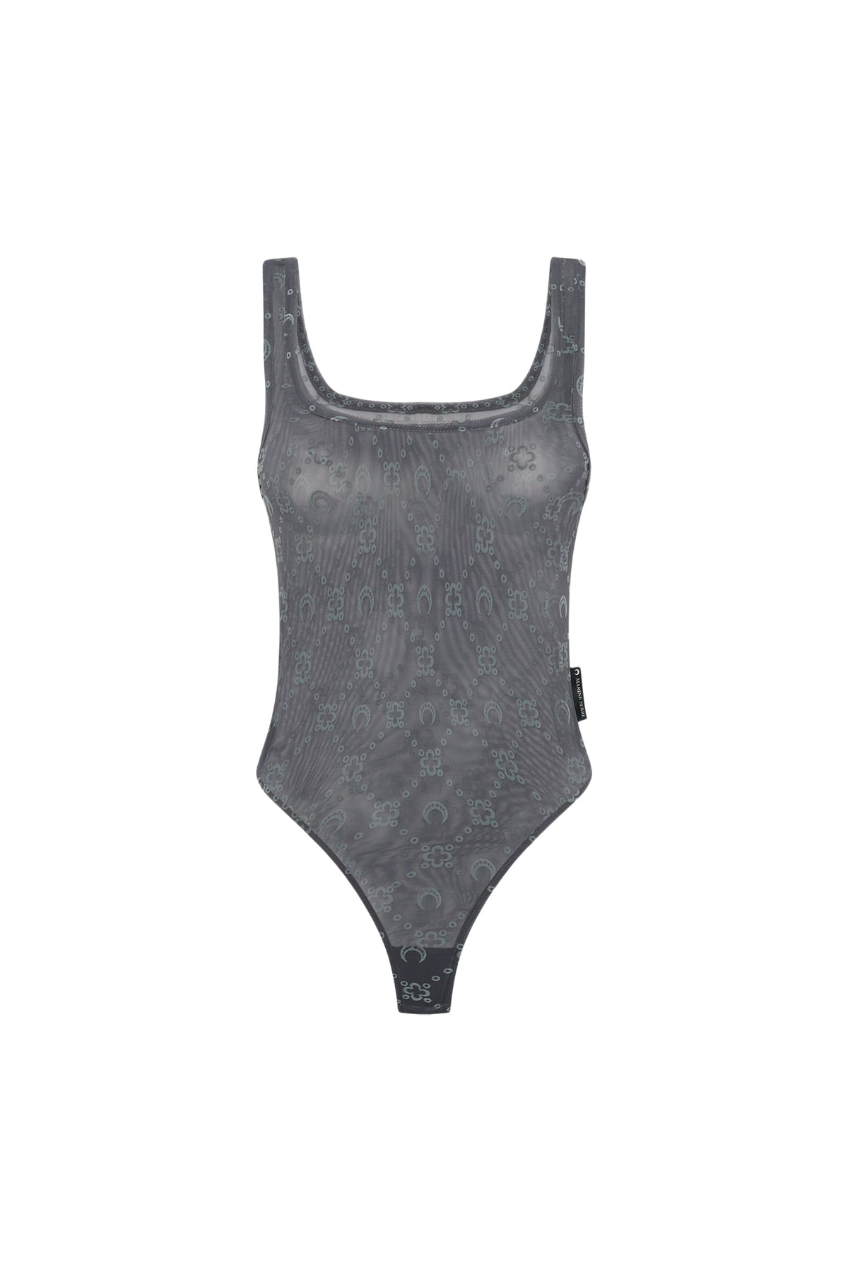 Body en mesh - Gris