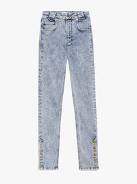 THE SNAPPED DENIM LEGGINGESTHER