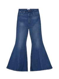Flared denim trousers - Lago Di Como