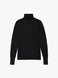 SLIM TURTLENECKBLACK