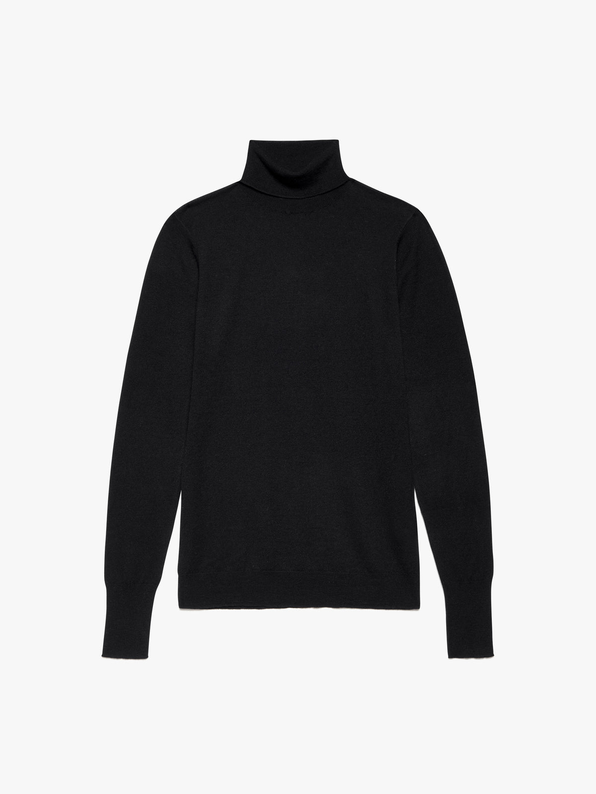 SLIM TURTLENECKBLACK