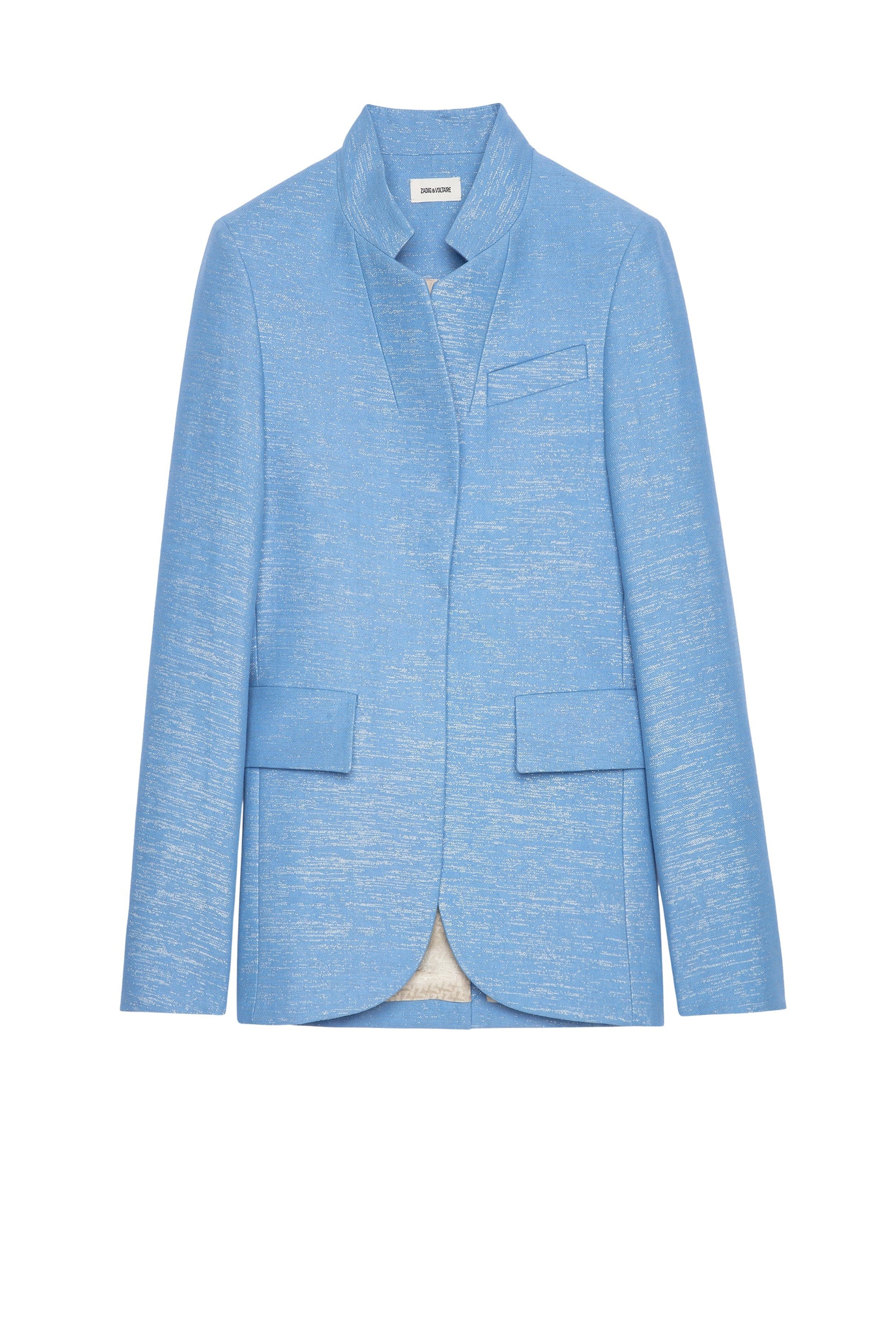 Veste Very en lin - Azur
