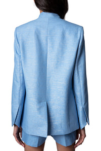 Veste Very en lin - Azur
