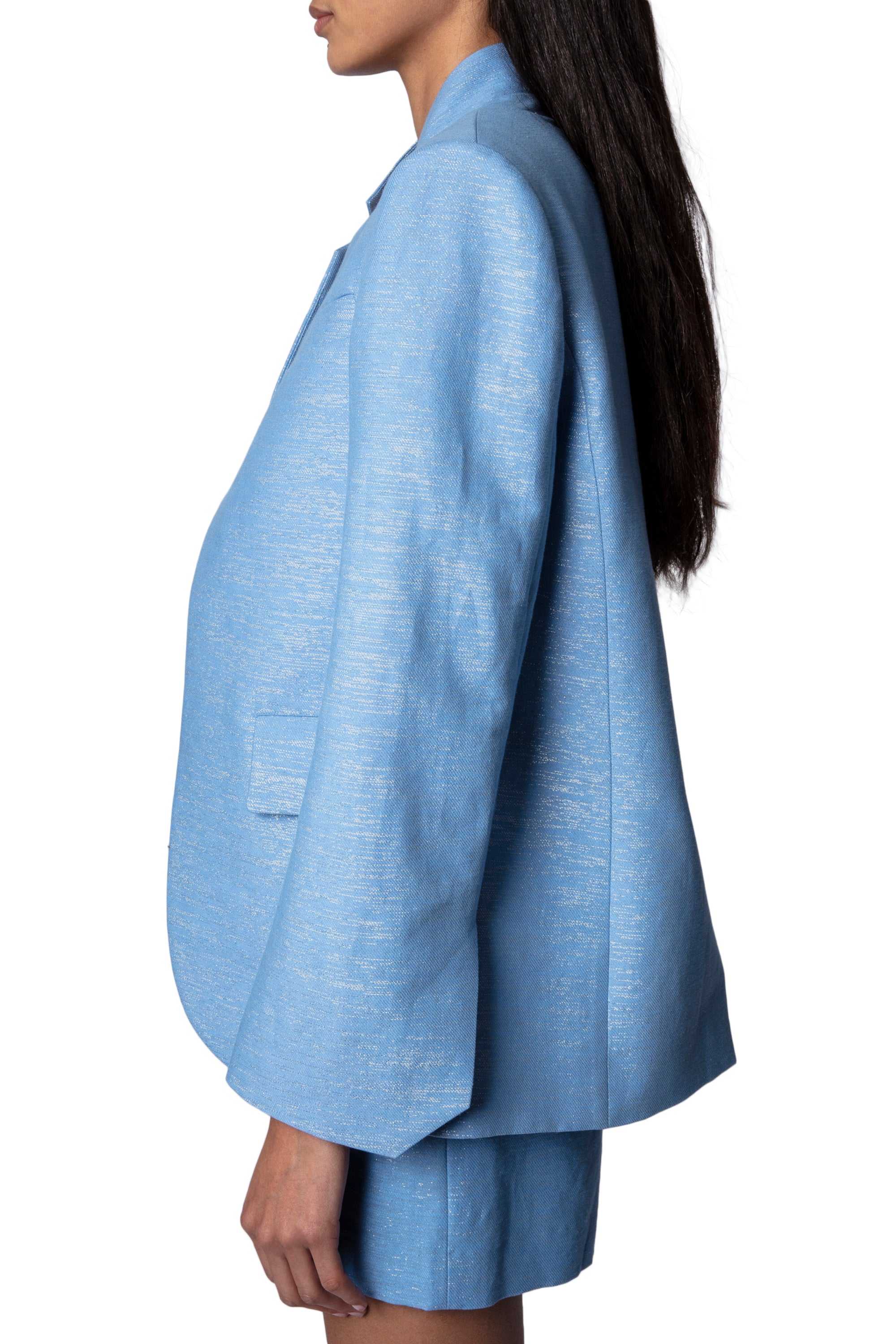 Veste Very en lin - Azur