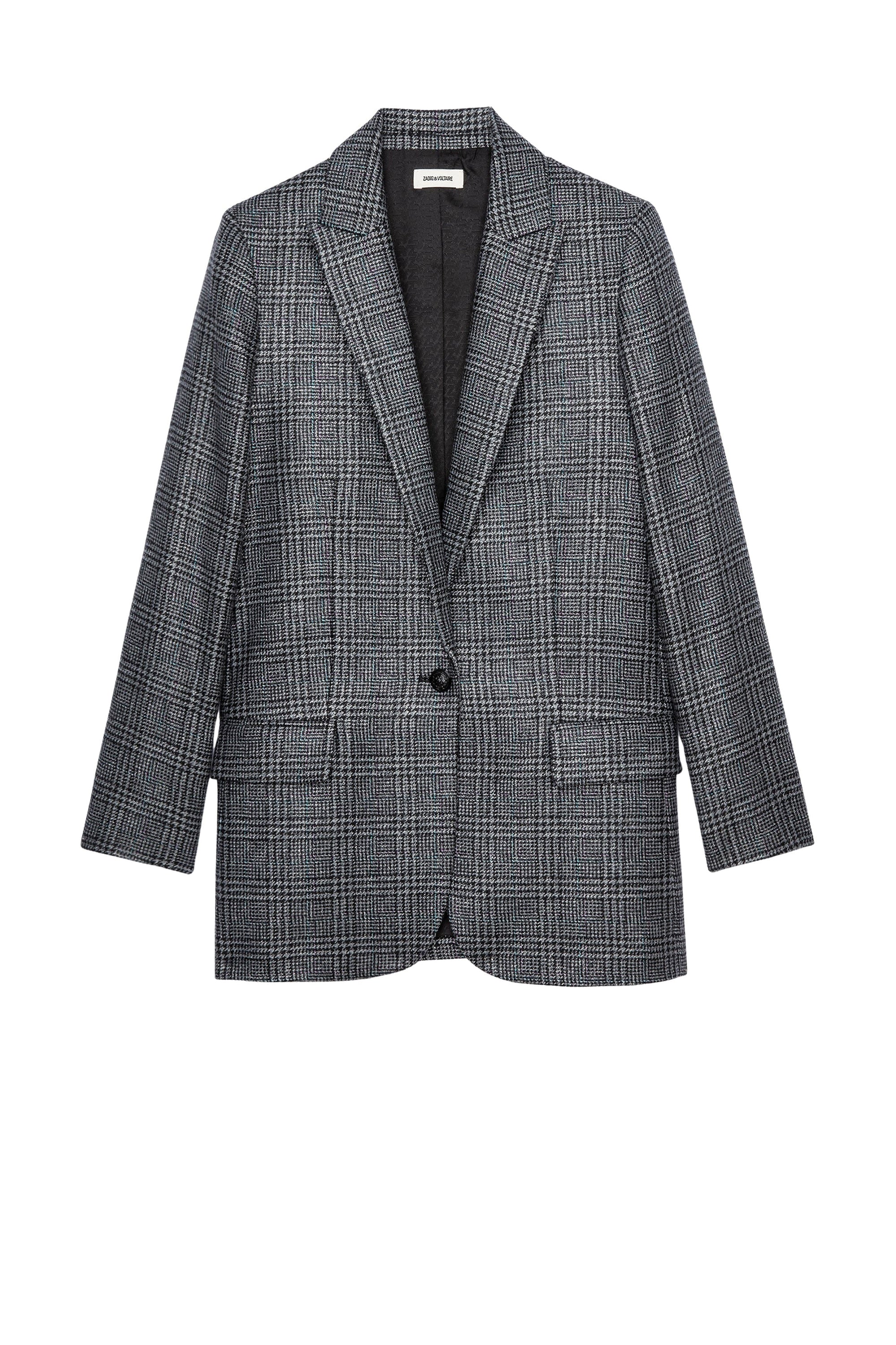 Blazer Viva Car en laine - Anthracite