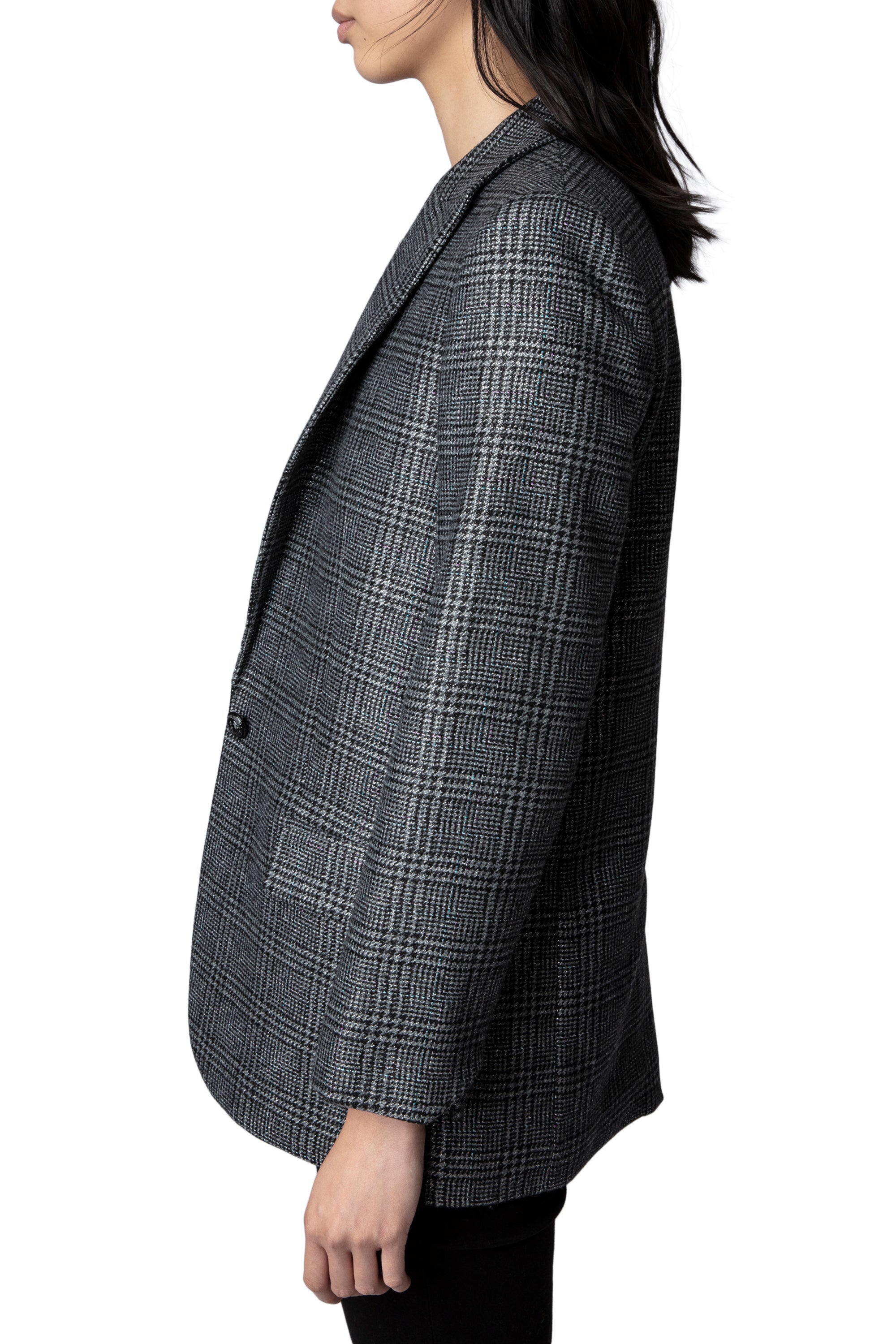 Blazer Viva Car en laine - Anthracite