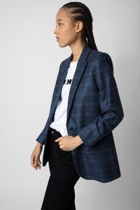 ZHORS LIGNE ENCRE VIVA CAR SHIMMER VESTE