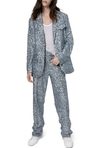 Veste Vivi Sequin - Silver