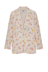 Blazer Vegy en lin - Vanille