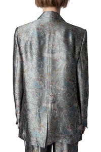 Blazer Vegy Jacquard - Kaki
