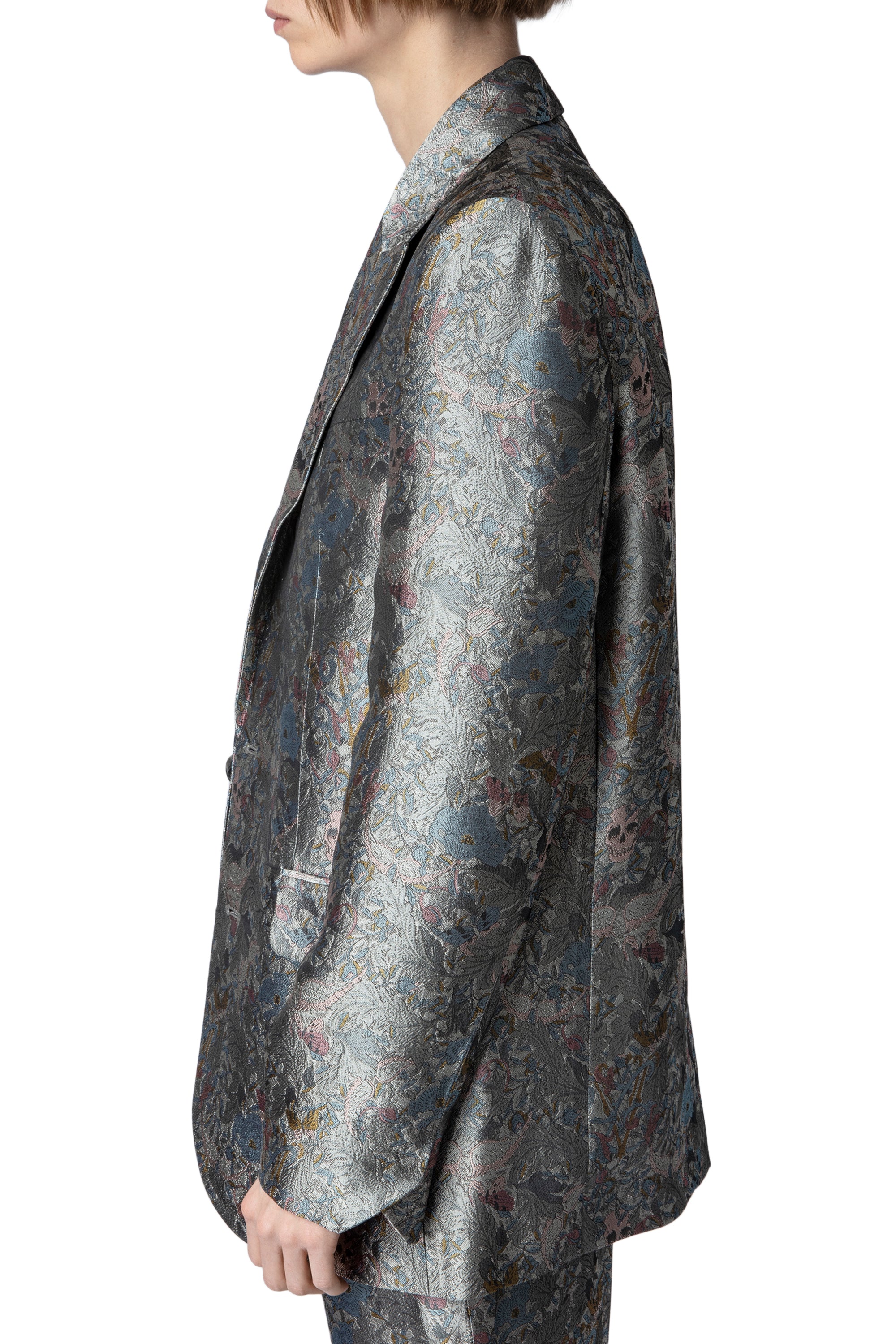 Blazer Vegy Jacquard - Kaki