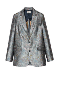 Blazer Vegy Jacquard - Kaki