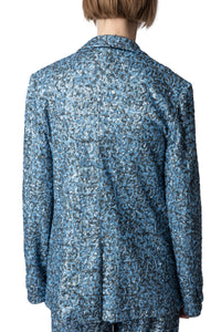 Blazer Vanille Sequins - Denim
