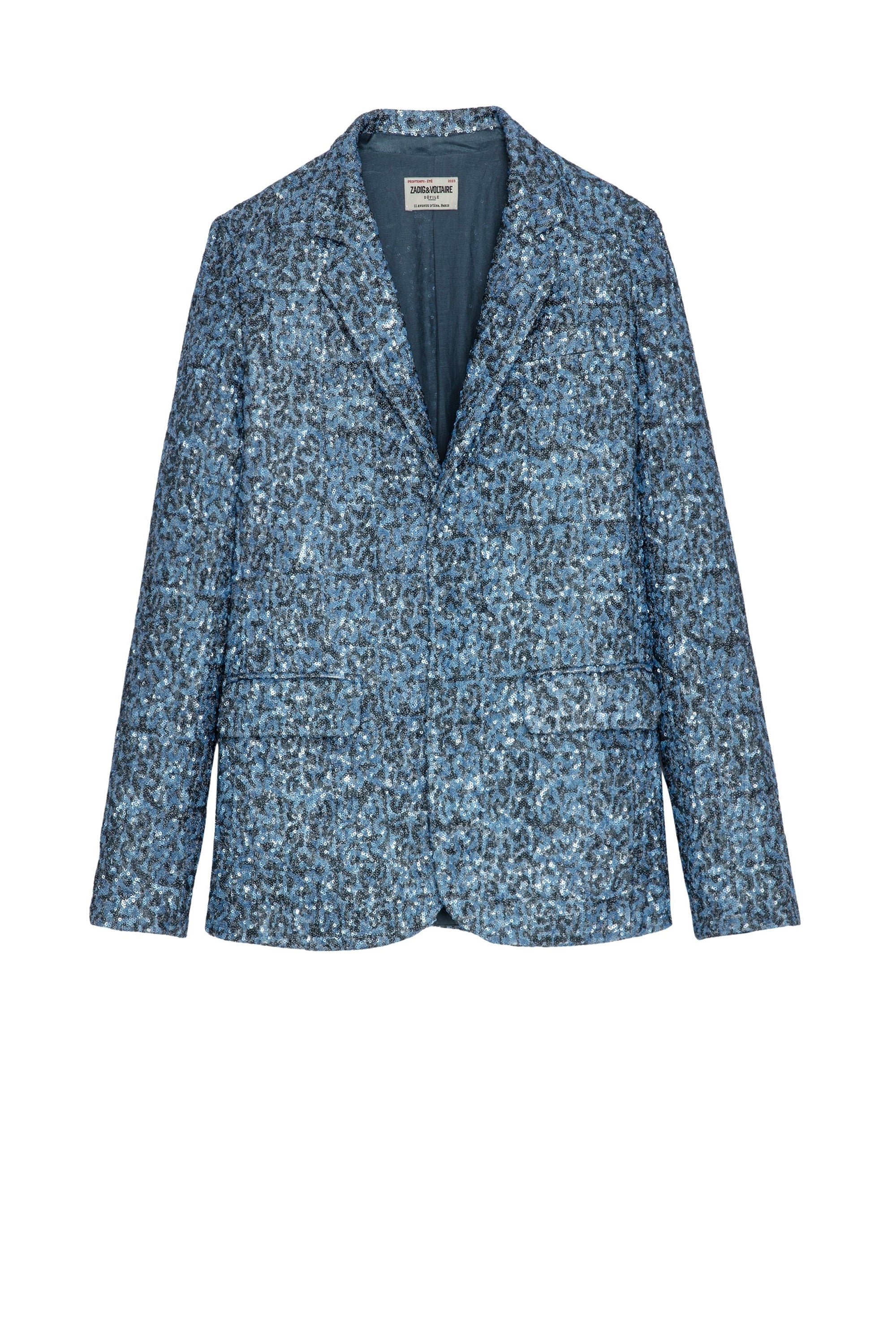 Blazer Vanille Sequins - Denim