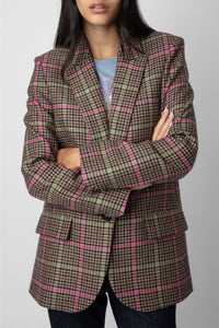 Blazer Vow en laine - Chesnut