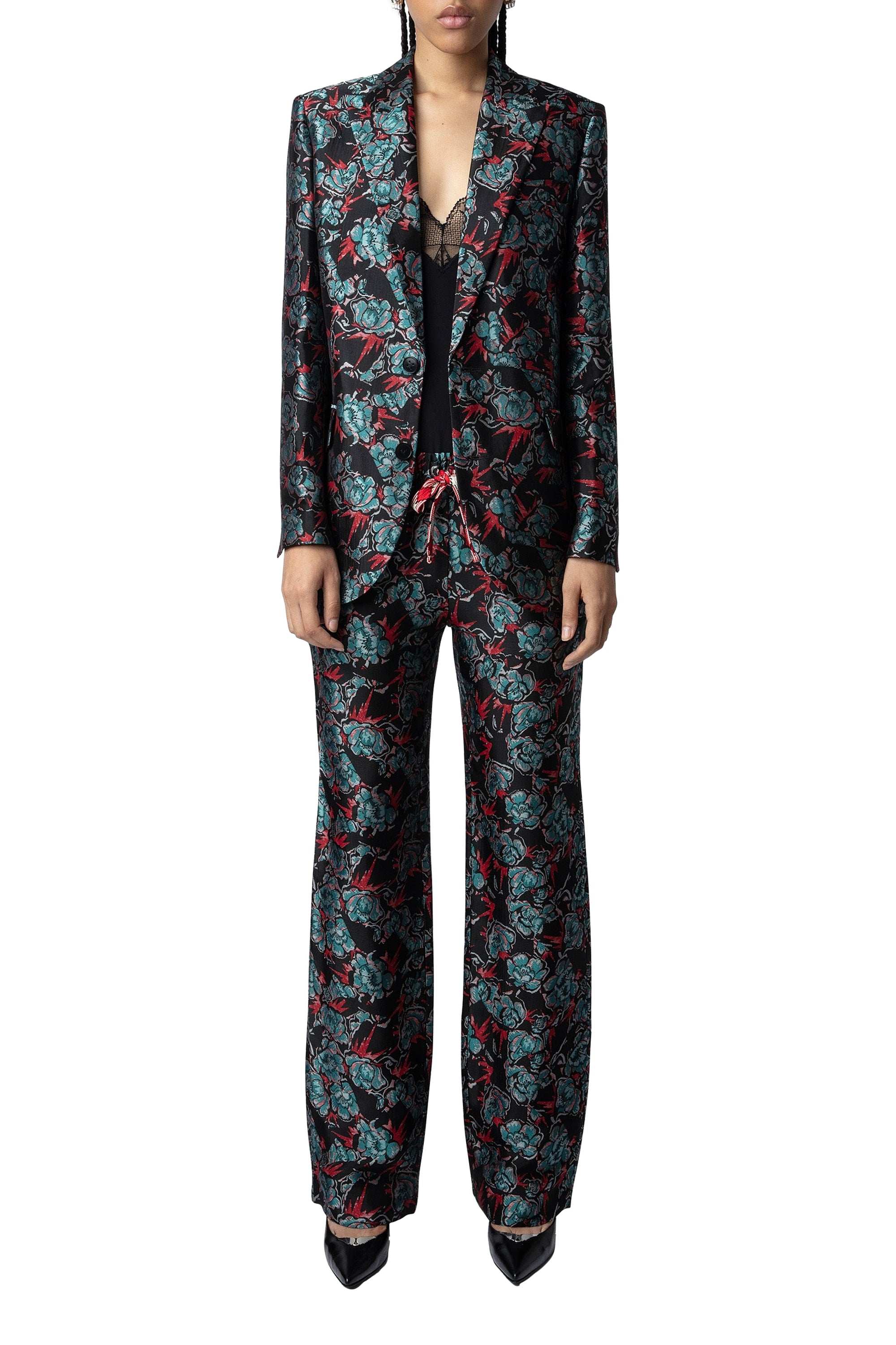 Blazer Vegy Thunder Jacquard - Noir
