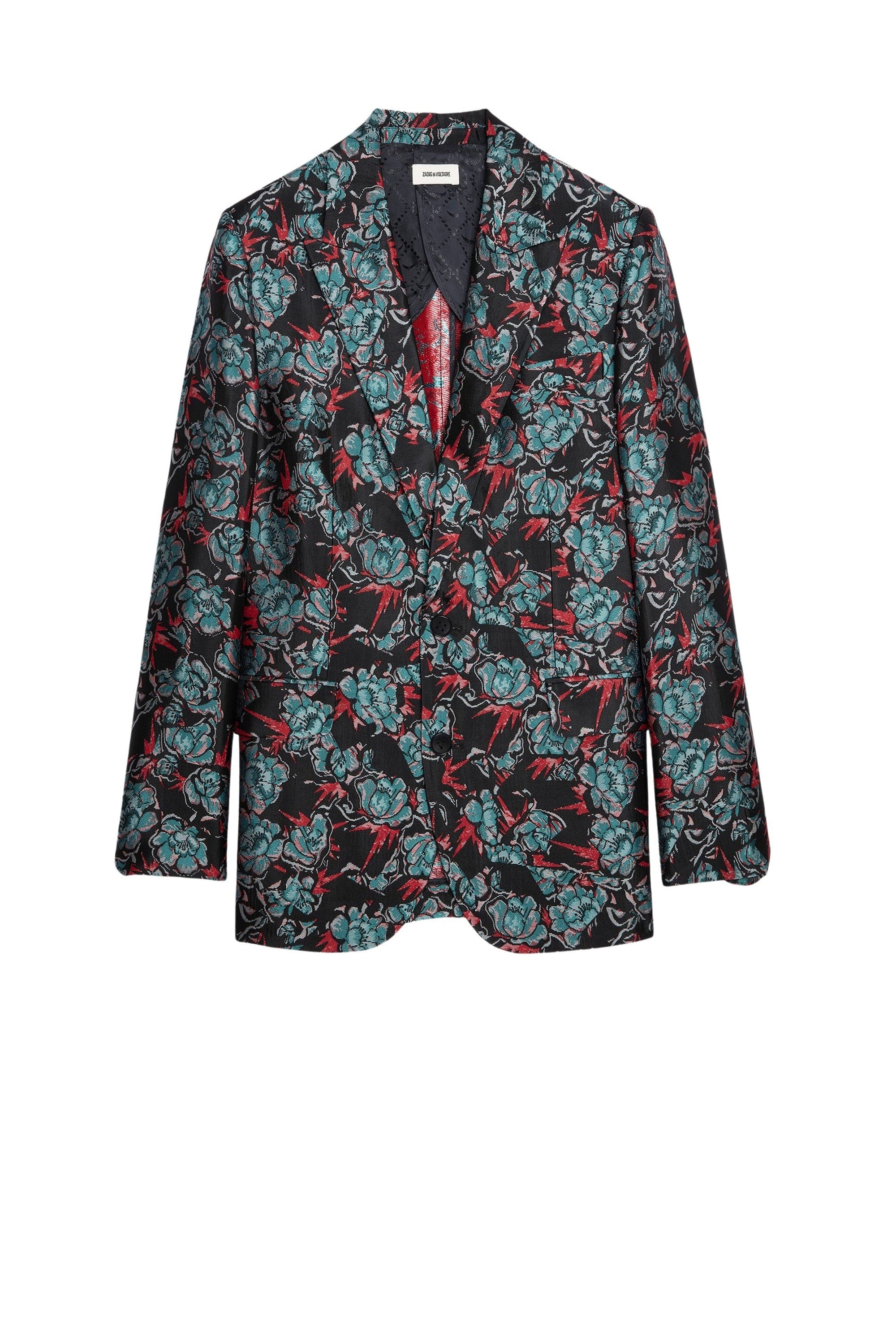 Blazer Vegy Thunder Jacquard - Noir