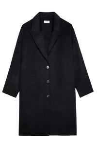 Manteau Mady en laine - Noir