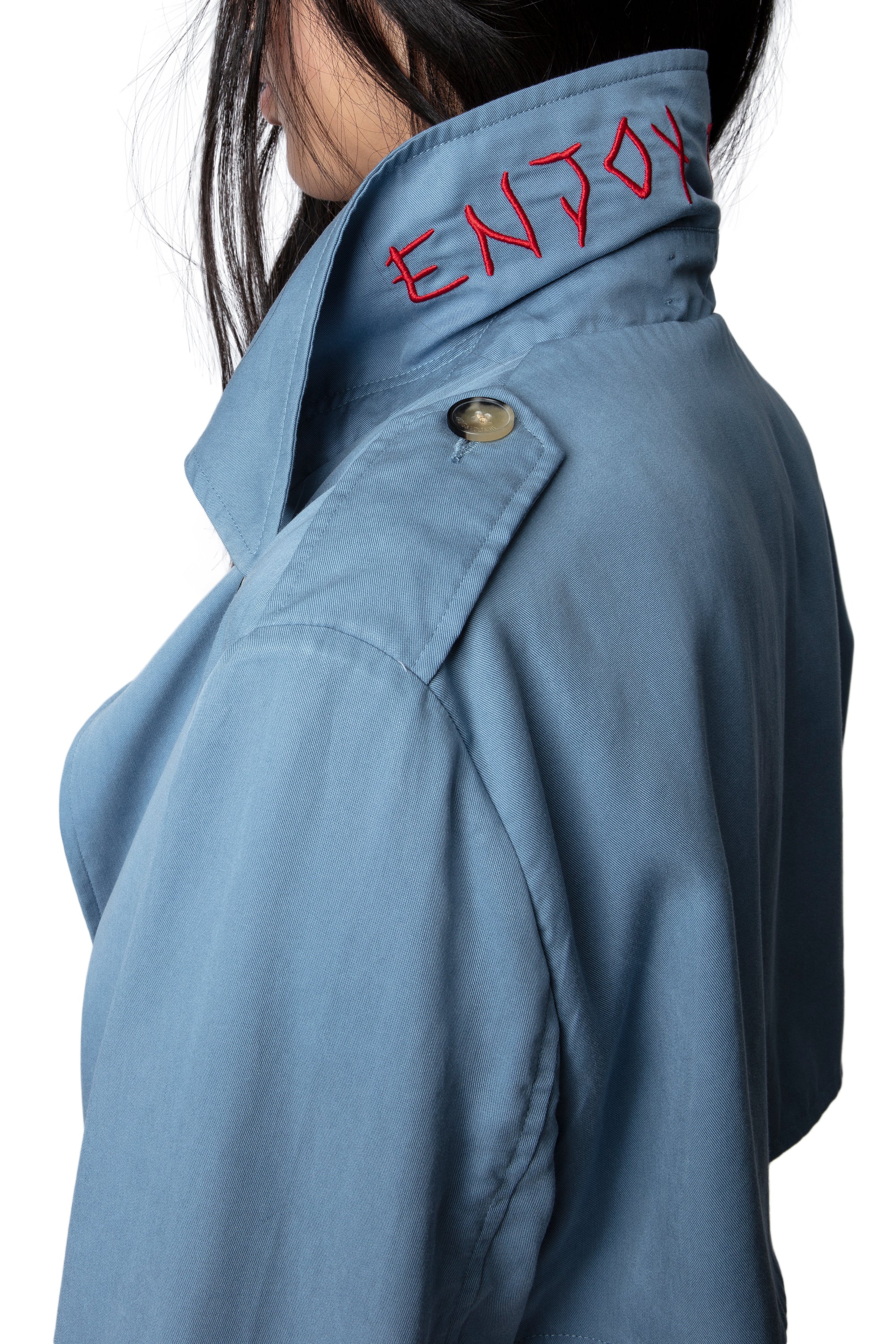 Manteau La Parisienne - Pale Denim