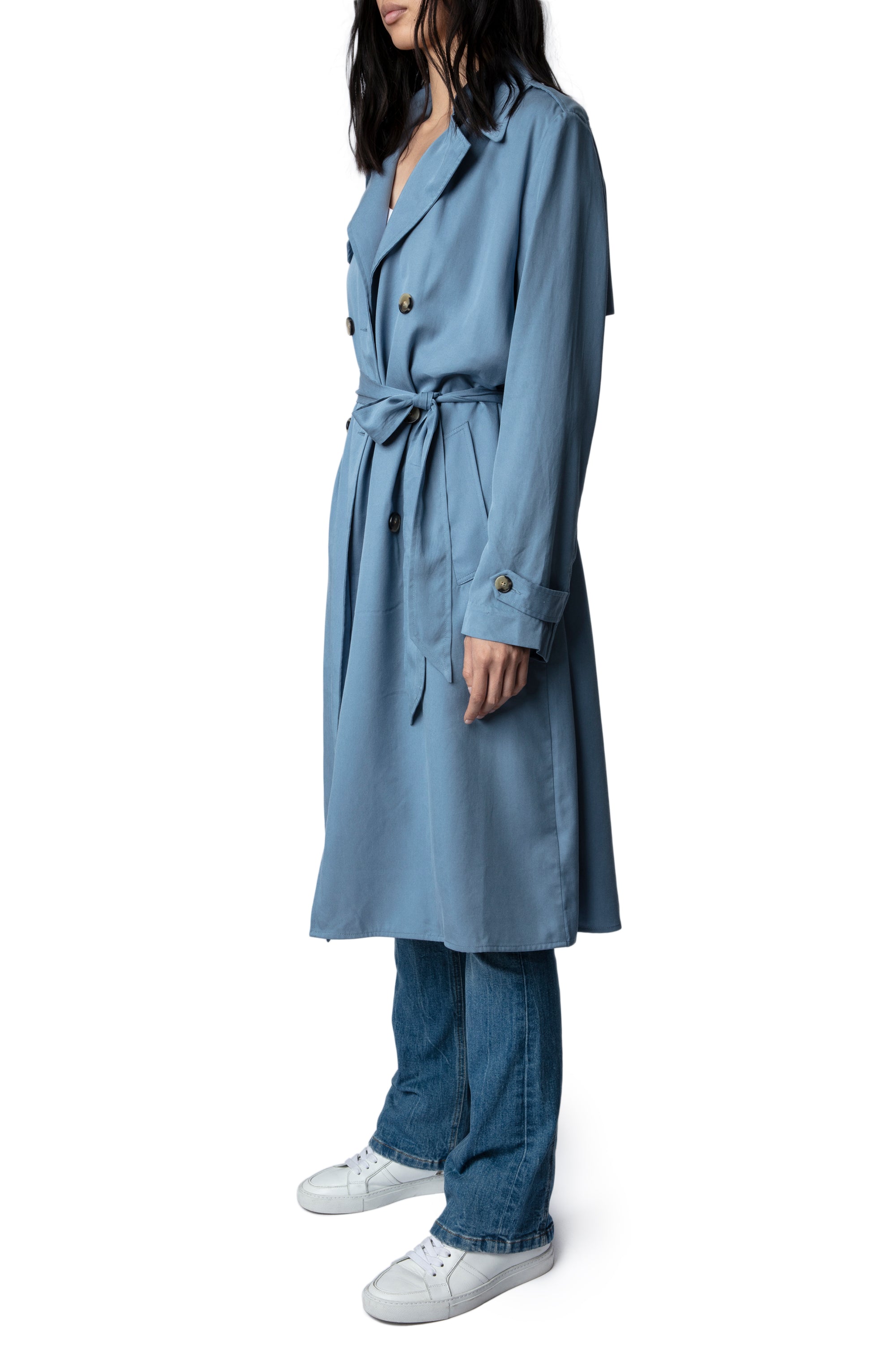 Manteau La Parisienne - Pale Denim