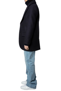 Manteau Violet en laine - Encre