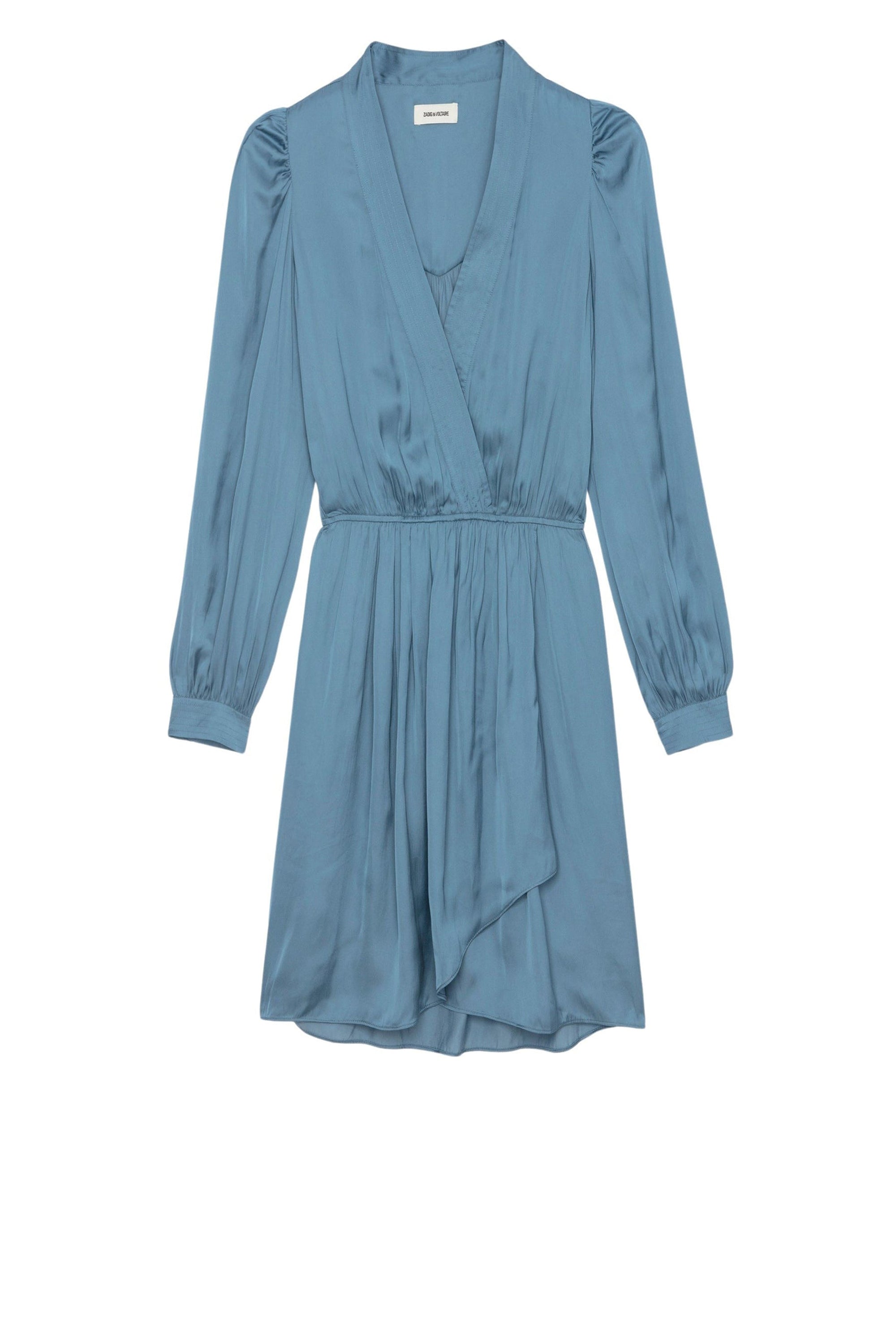 Remember satin dress - Bluestone
