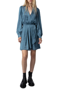 Remember satin dress - Bluestone