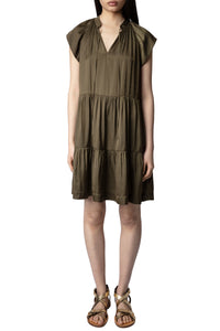 Rito satin dress - Laurel