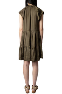 Rito satin dress - Laurel