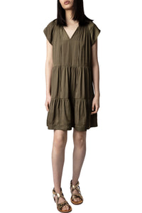 Rito satin dress - Laurel