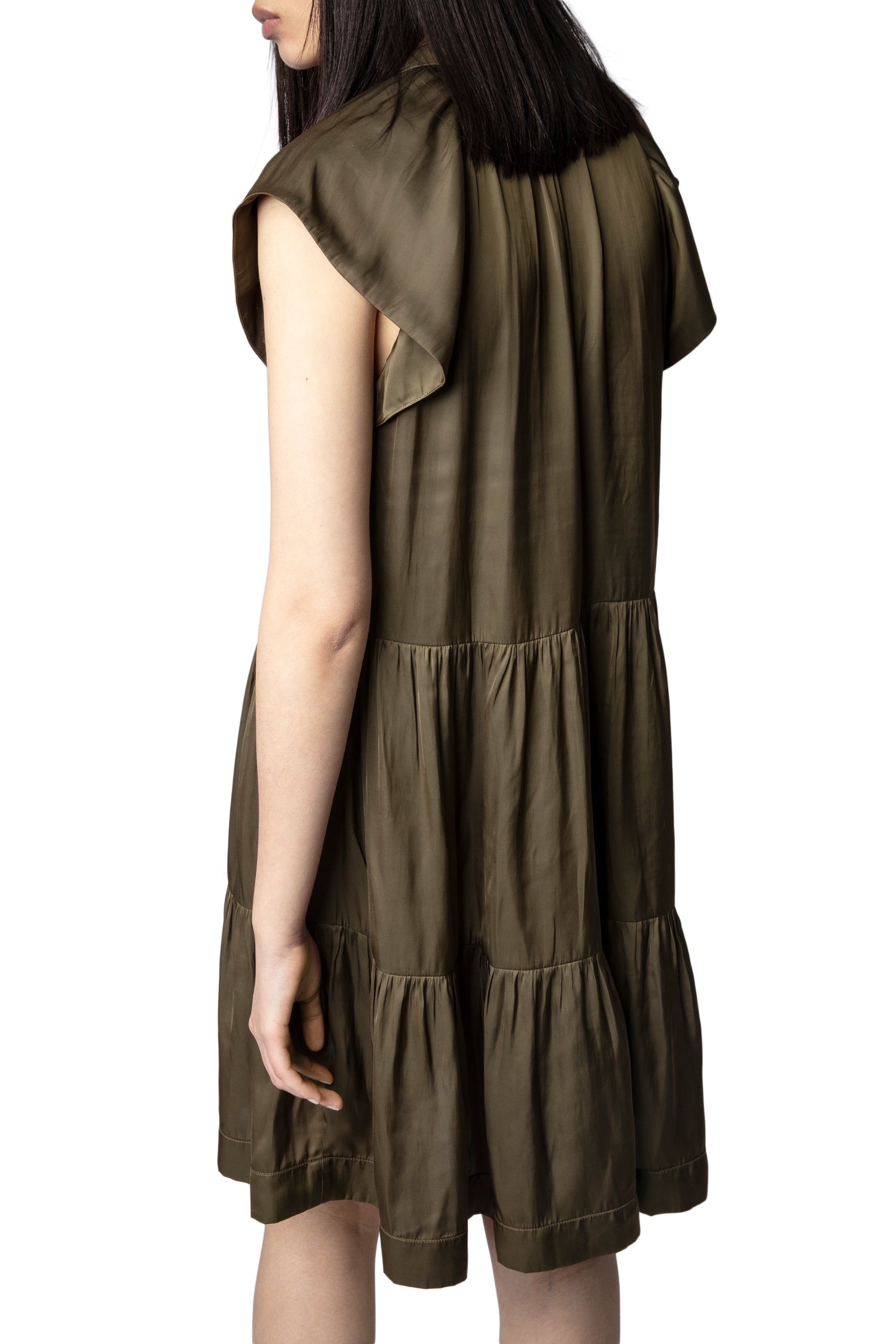 Rito satin dress - Laurel