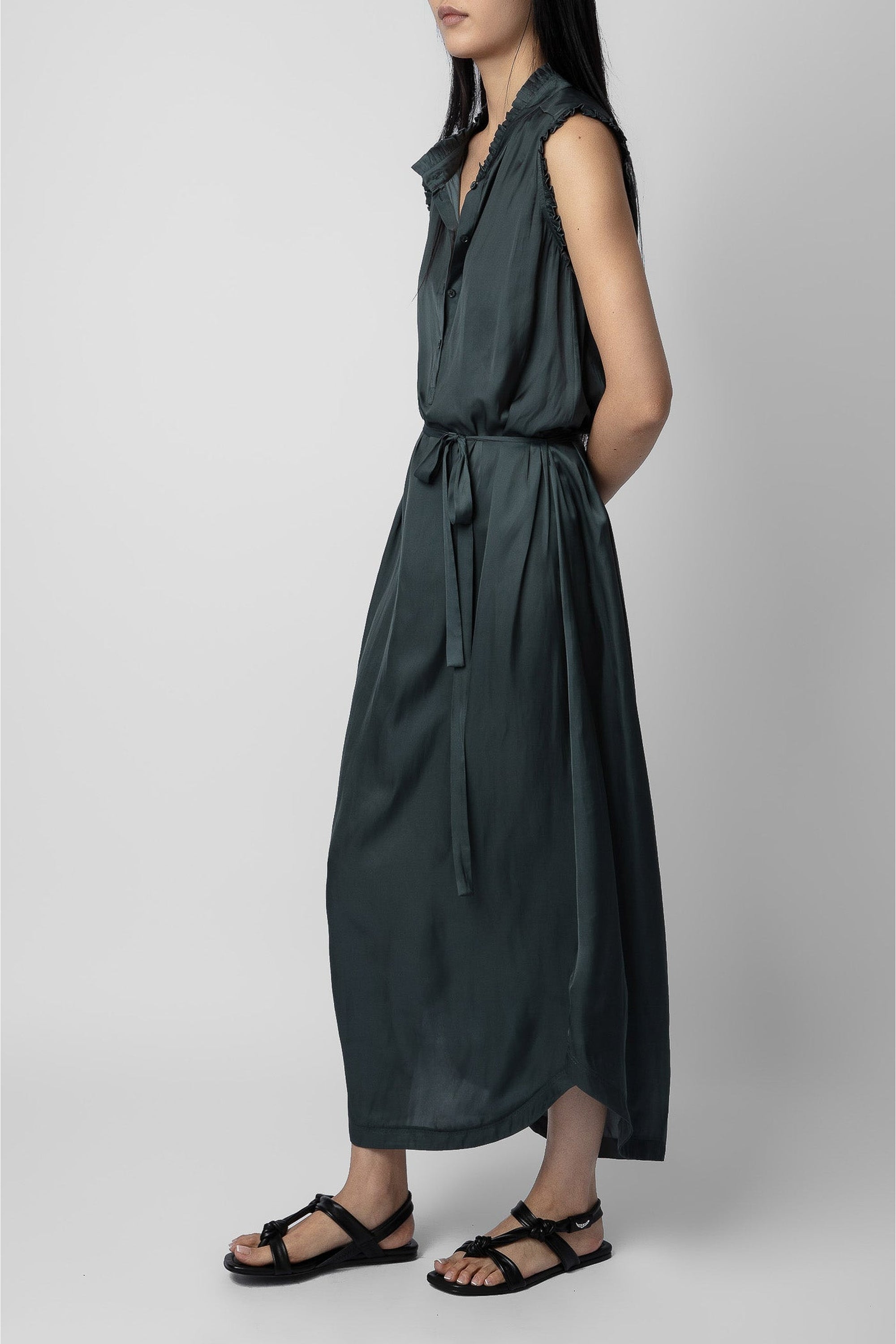 Robe Raos en satin - Nori