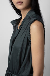 Robe Raos en satin - Nori