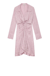 Robe Rozo en soie - Deep Parme