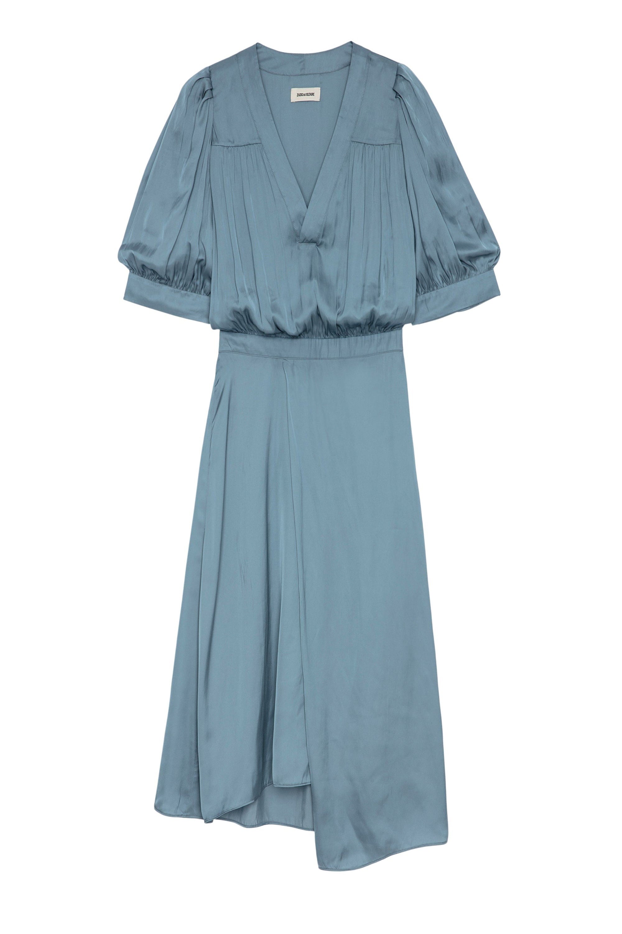 Robe Ralia en satin - Tonnerre